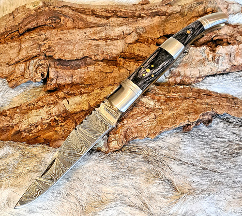Laguiole coltello damascato - laguiole,