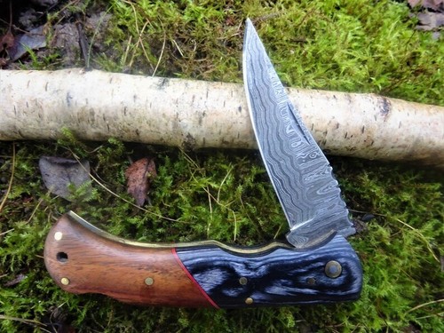 Coltello damascato laguiole - damascato,