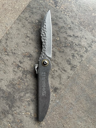 Coltello pieghevole stile - pieghevole,