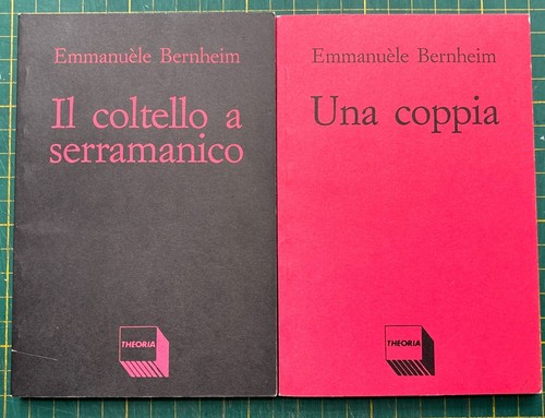 Emmanuele bernheim una coppia - emmanuele,